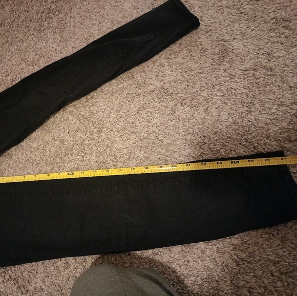 Madewell Women's Black 9" High-rise Skinny Jeans Size 27 - Picture 3 of 8